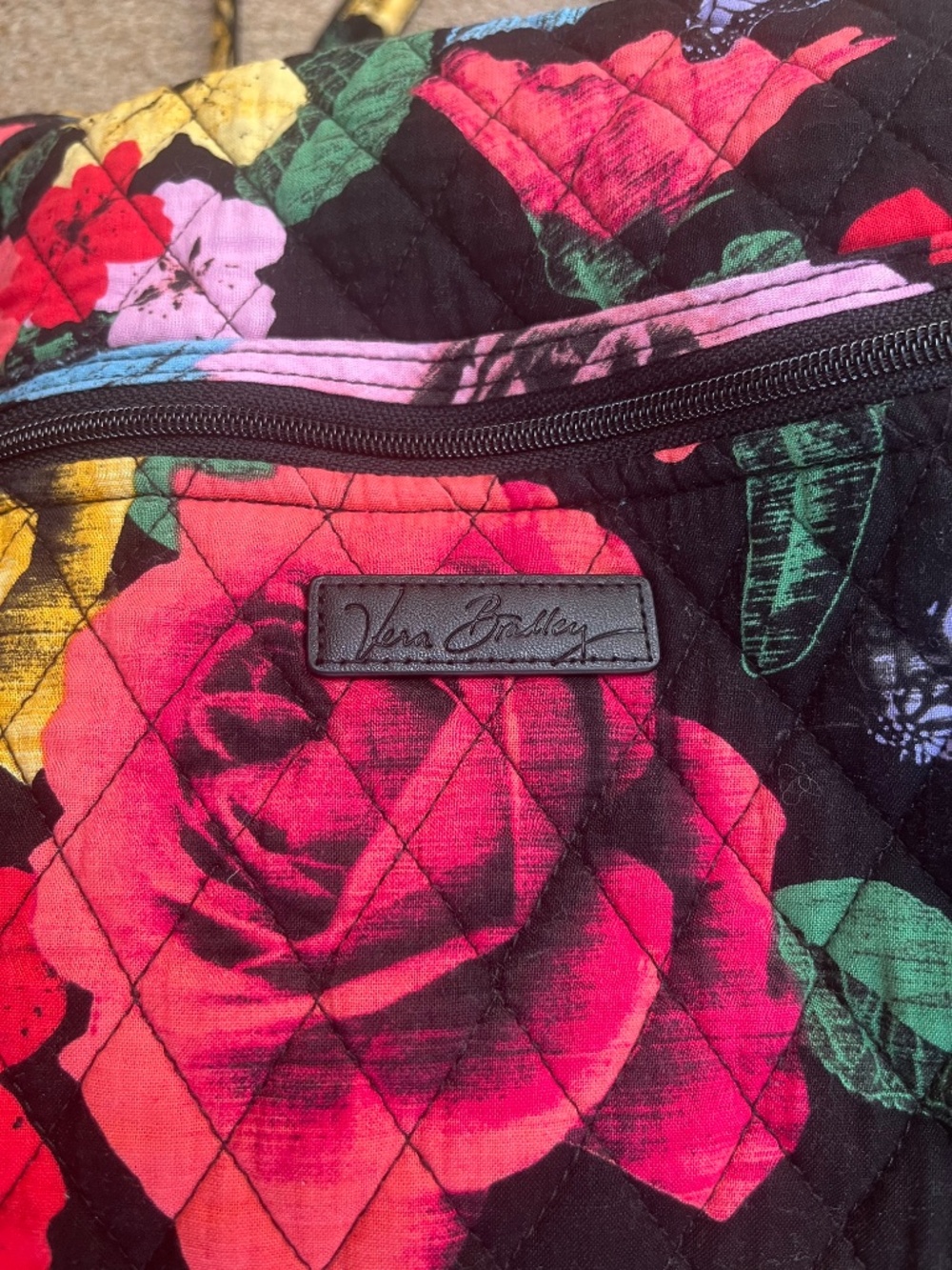 Large Vera Bradley Duffel Bag - Picture 3 of 3